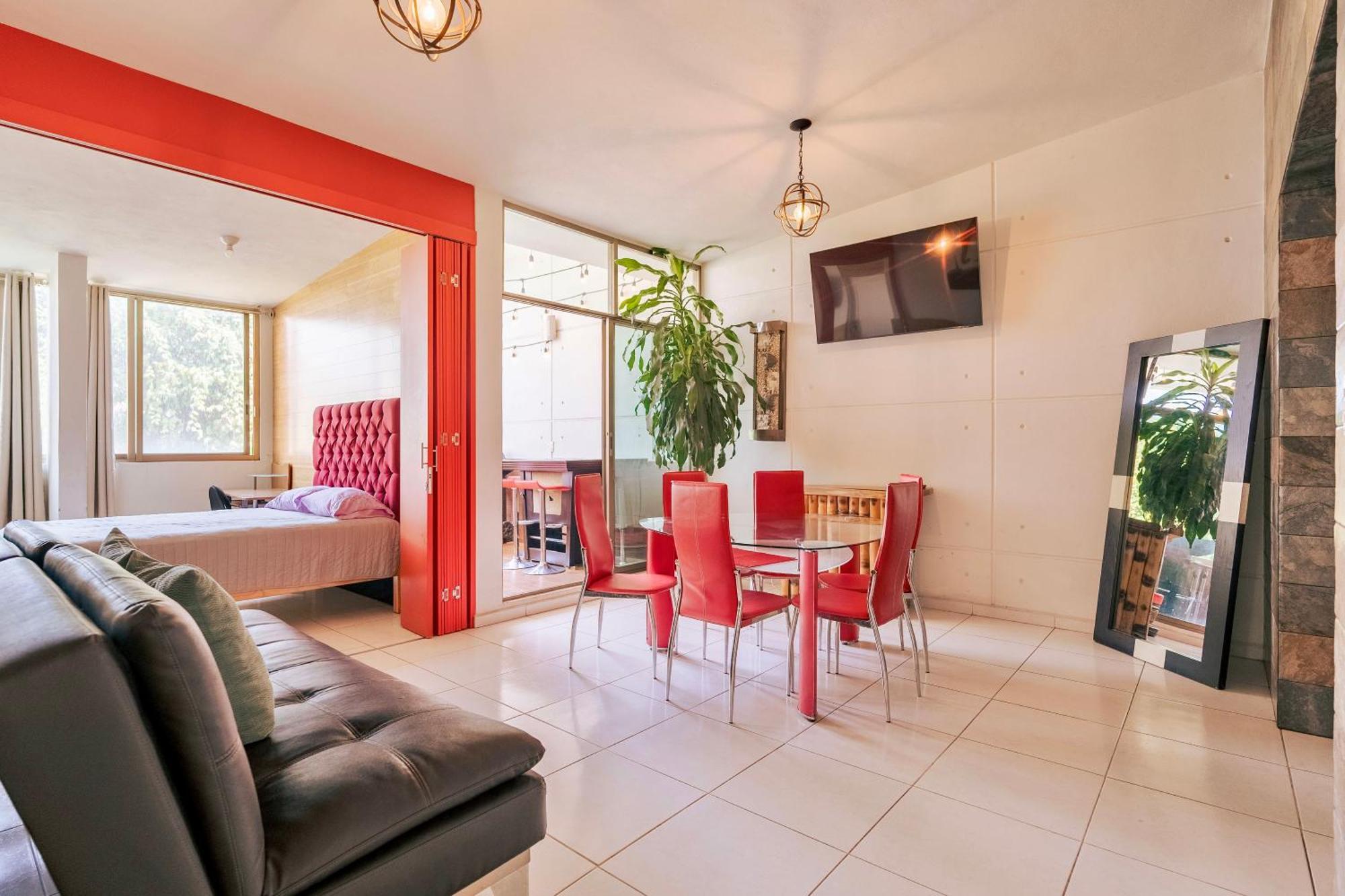 Loft Arte Y Diseno Alberca Climatizada, Amenidades Y Lujo, Terraza Privada Con Asador De Carbon, Cuernavaca Somos Los Unicos Que Te Ofrecemos Para Tu Uso Personal Y Exclusivo 2 Jacuzzis Con Agua Caliente Y Sistema De Hidromasaje Tipo Spa Kültér fotó