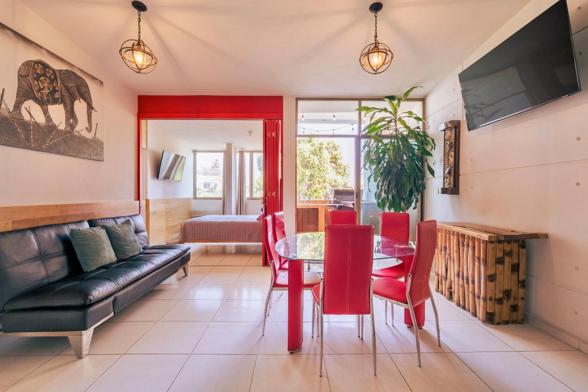 Loft Arte Y Diseno Alberca Climatizada, Amenidades Y Lujo, Terraza Privada Con Asador De Carbon, Cuernavaca Somos Los Unicos Que Te Ofrecemos Para Tu Uso Personal Y Exclusivo 2 Jacuzzis Con Agua Caliente Y Sistema De Hidromasaje Tipo Spa Kültér fotó